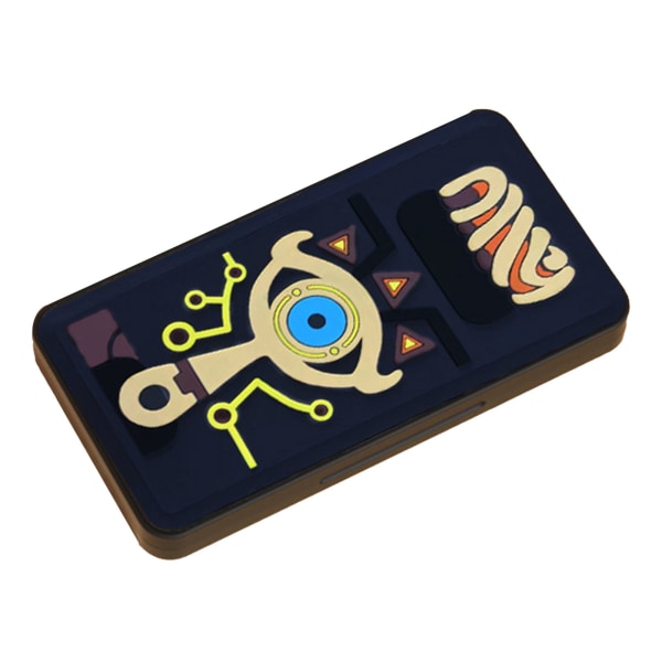 Case 24 platser 3D-prägling Magnetisk Bärbar Extra stor Case Hållare Organizer för Switch The Eye of Zelda