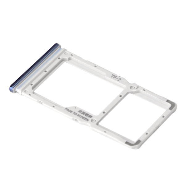 Simkortsbricka Set Plastborste Utmatningsstift Lagringskorthållare Smartphone Tillbehör för Redmi Note 8 Pro Blue