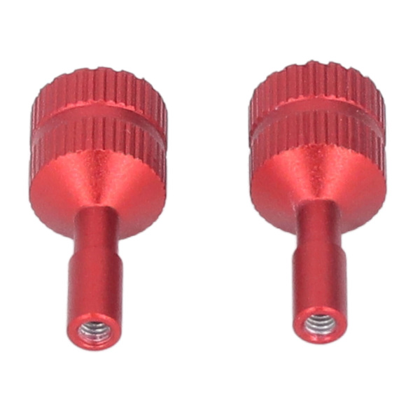 2 stk. RC joystick i aluminiumlegering, aftagelig fjernbetjening, tommelfingerrocker til Mini3 Pro, rød