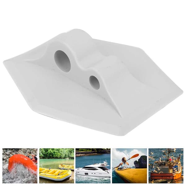 1 stk. PVC Hex Tau Spenne Holder Klips Dekkmontering for Oppblåsbar Båt Kajakk Tilbehør