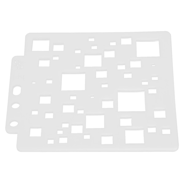 10 kpl Mandala-maalauksen ja -leikkauksen stencilit, uudelleenkäytettävät DIY-muottitaidetarvikkeet