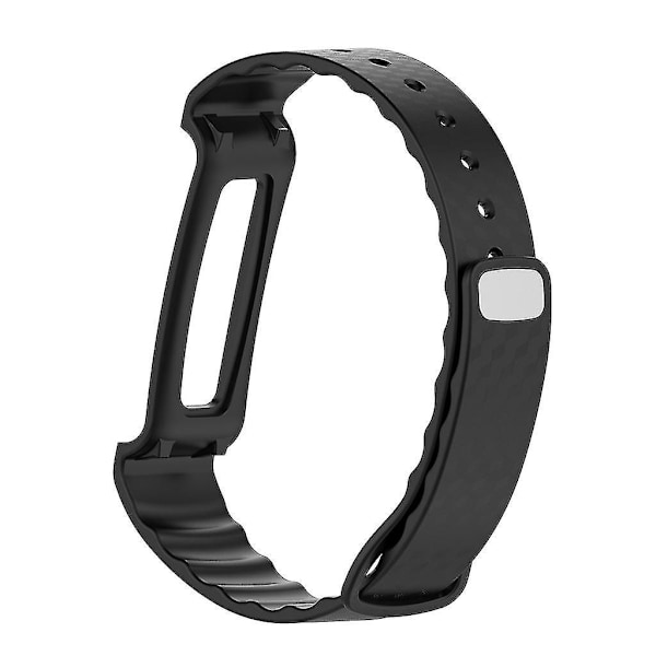 Justerbar silikone smartwatch-rem til Huawei Honor A2 sort