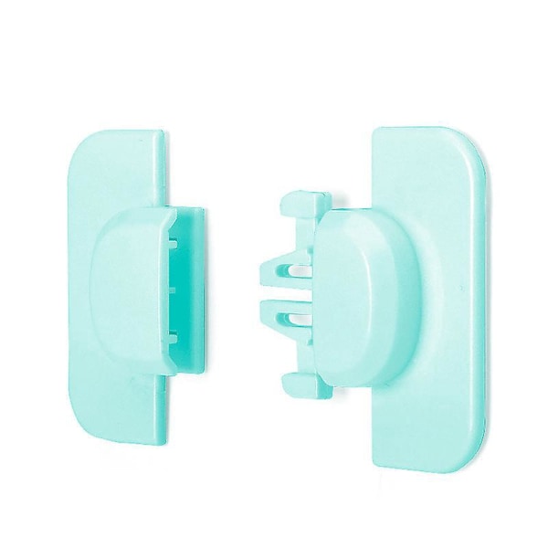 Fridge Safety Lock - Child Safety Cabinet Locks - Adhesive Baby Locks - Blue - Kitchen Cabinets, Drawers, Fridge, Freezer Lock