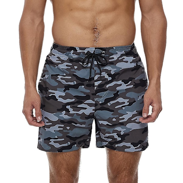 Escatch Pikakuivaavat Miesten Uimahousut Ranta Board Shorts - Camouflage M