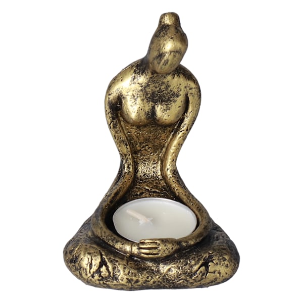 Yoga Figurine Unikt Design Dobbelt Funktion Holdbar Robust Praktisk Engel Figurine til Hjem Tearoom Yoga RoomSCS- RC007-A1