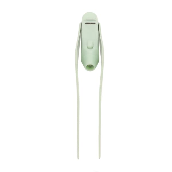 LED ørevoksrenser USB genopladelig bærbar blød lys ørerenser til børn mintgrøn