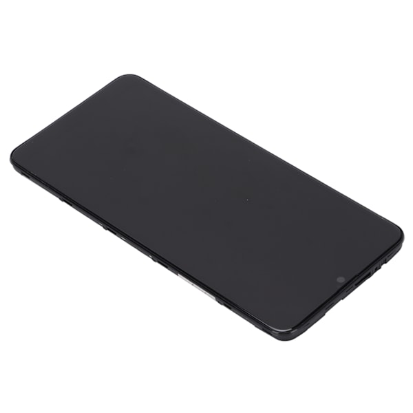 Skærmudskiftning LCD-skærm Touch Digitizer-samling til Samsung Galaxy A20S med ramme