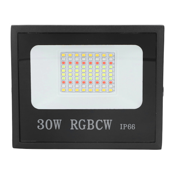 RGB-valonheittimet 30 W sovellusohjaus IP66 vedenpitävät ajoitusasetukset ulkoälykkäät LED-valonheittimet puutarhaan 85-265 V