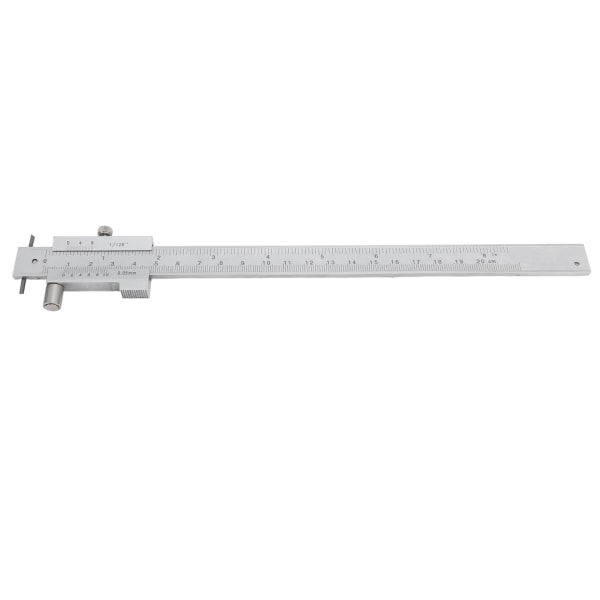Parallel Cross Caliper 0‑200mm Vernier Calipers Marking Gauge Rostfritt Stål Karbid Markering Verktyg