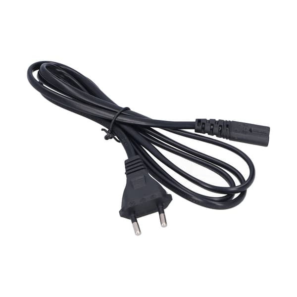 1m Lampe Strømledning Strømadapter Kabel Apparat Strømkabel til Digitale Kameraer EU Stik 250V 2.5A
