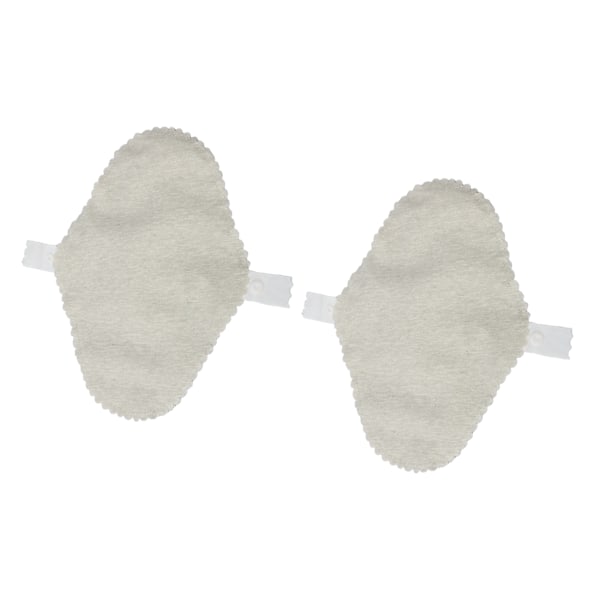 2 stk vaskbare feminine bind 22x16CM ultra myke gjenbrukbare sanitærbind menstruasjonsbind