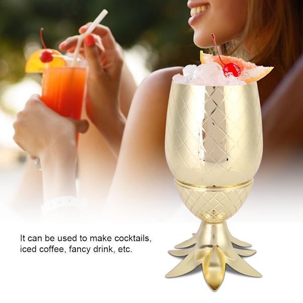 Ruostumattomasta teräksestä valmistettu Cocktail Cup Drinkware Barware Drinking Container Tool Bar tarvikkeet