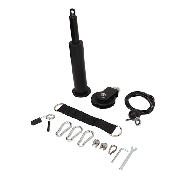 Vekt kabel trinse system DIY hjemme kabel trinse vedlegg for treningsstudio pull down biceps curl tricep arm treningsøkter