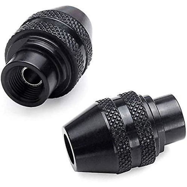 2-pack Universal Nyckellös Chuck Multi Snabbväxlingsverktyg För Dremel 4486 Rotationsverktyg 3000 4000 7700 8200