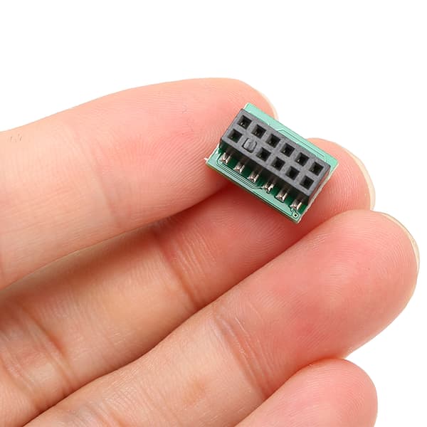 TPM 2.0 Modul PCB Material LPC Interface TPM 2.0 Krypteringssikkerhedsmodul til kontor, forretning, hjem til GIGABYTE 12Pin