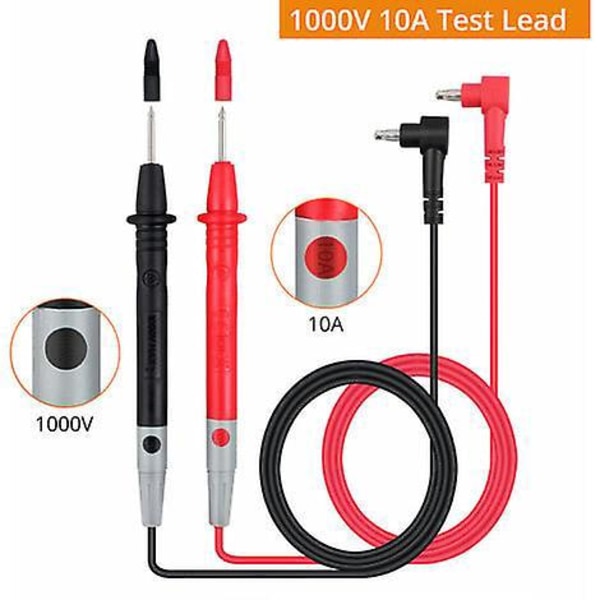 Ohm AC/DC Spänningstest Digital Multimeter Kit med LCD-bakgrundsbelysning