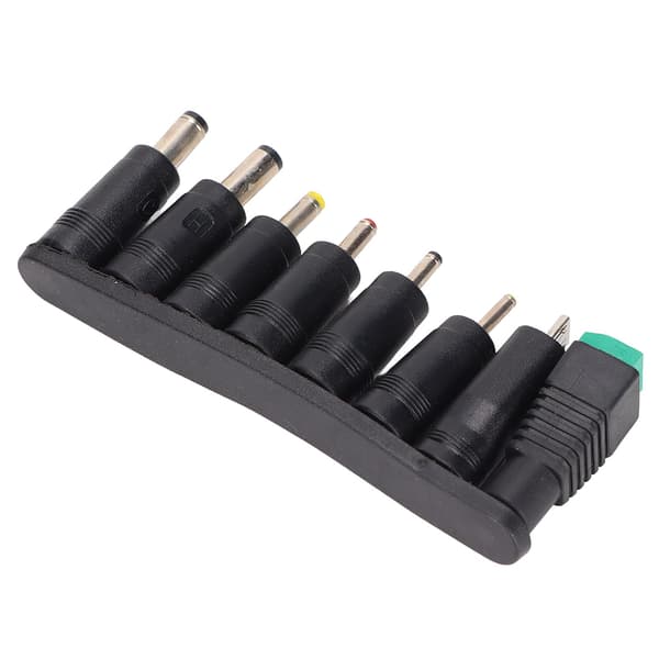 65W 3A strømadapter bærbar universell 8-pluggs DC USB-strømadapter for bærbar PC LED-skjerm overvåkingsutstyr PowerUS-plugg