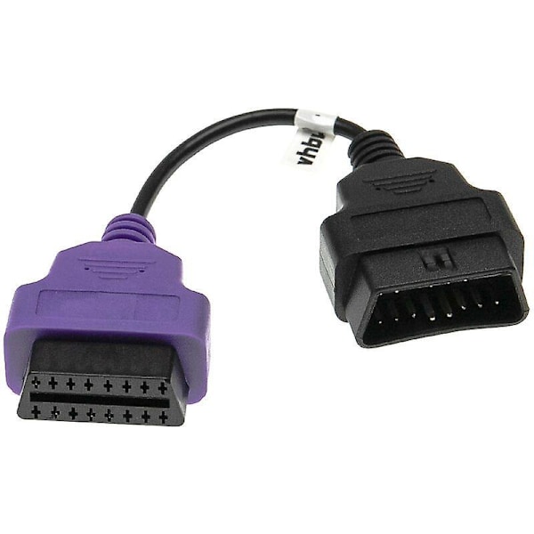 Adapterkabel för diagnostikenhet lämplig för alla modeller, - med 16-pins kontakt.