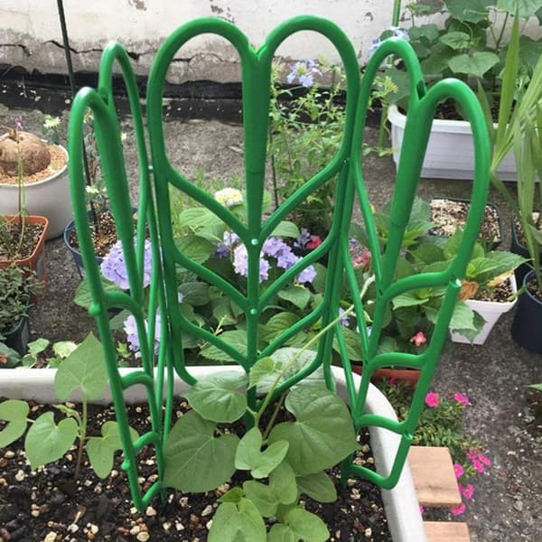 Hagestativ Klatreplanter Støtte DIY Plaststativ for Potteplanter