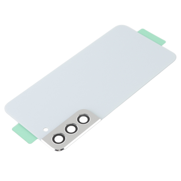 Takaosan lasinen takakansi kotelo korvaava matkapuhelinosa Samsung Galaxy S22 Plus S906U S906F valkoinen