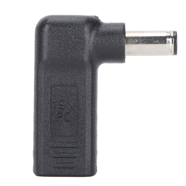 TypeC til DC Adapter Hunn til Hann Plugg 6.0x0.6mm Rett Vinkel PD-kontakt Ladeenhet