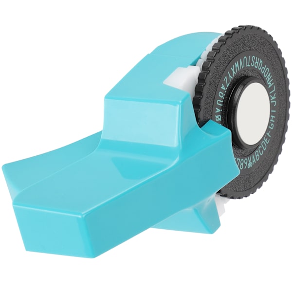 Embossing Label Maker Wheel Writer Mini Manuell Handhållen Bärbar Skrivare Etiketteringsmaskin E‑101