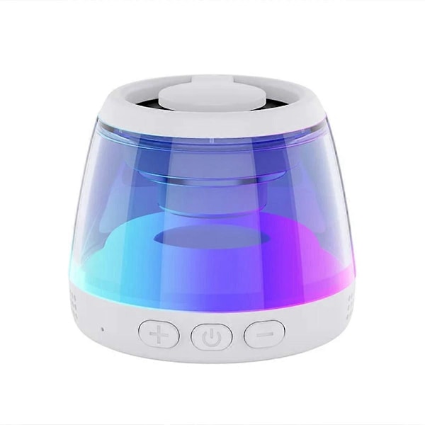 Magnetisk Bluetooth-högtalare med RGB-belysning, Bärbar ljudbox, A
