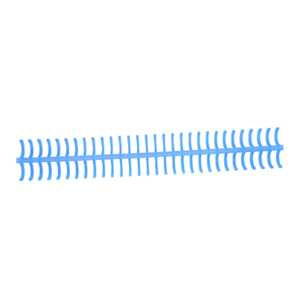 10 st spiralbindningsfjädrar 130 ark kapacitet ryggkam 30 hål 16 mm diameter set kit blå