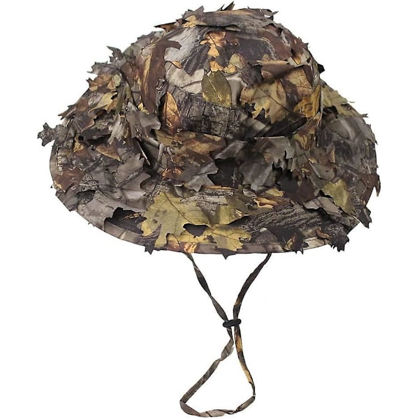 3D Blade Camo Hatte Udendørs Solbeskyttelse Fiske Jagt Hat Bred Skygge Klap Hat