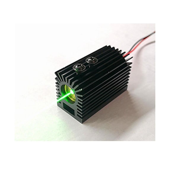 Industriel Kvalitet 532nm 30mw Punkt Grøn Laser Modul 45x27x22-B8