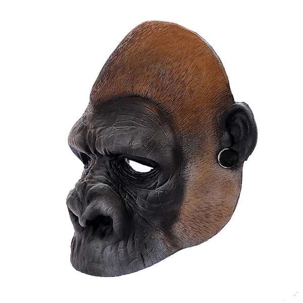 Hauska Orangutan-naamio Halloween-karnevaali-juhliin Gorilla-apinan koriste aikuisille