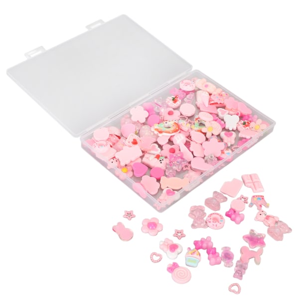 120 st Fake Candy Set Plast Söt blandade blandade sötsaker DIY Hantverk Tillbehör Scrapbooking prydnad