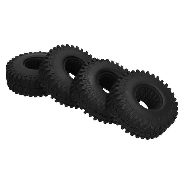 4 st 120 mm fjärrkontroll gummidäck däckbyte för SCX10/TRX4 1/10 RC-bil