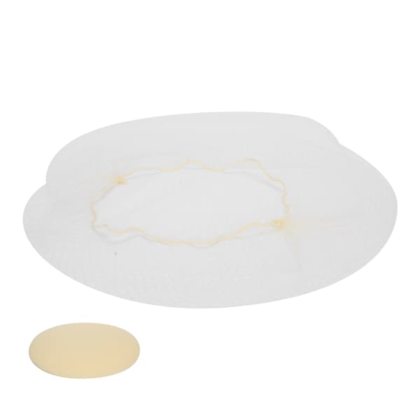 144 st Hårnät Nylon Engångs Perukmössa Andningsbart Hårnät för Hemmasalong Beige