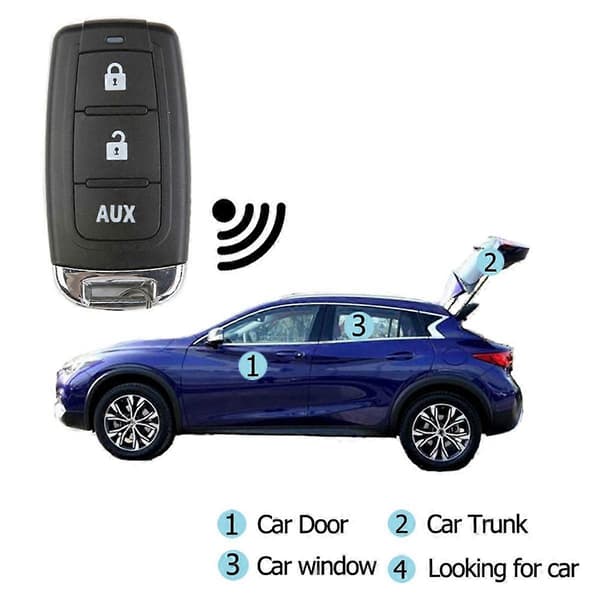 Car Remote Control Central Lock Keyless System Remote Control Car Alarm System Central Lock With Auto Remote Control Kit As Shown