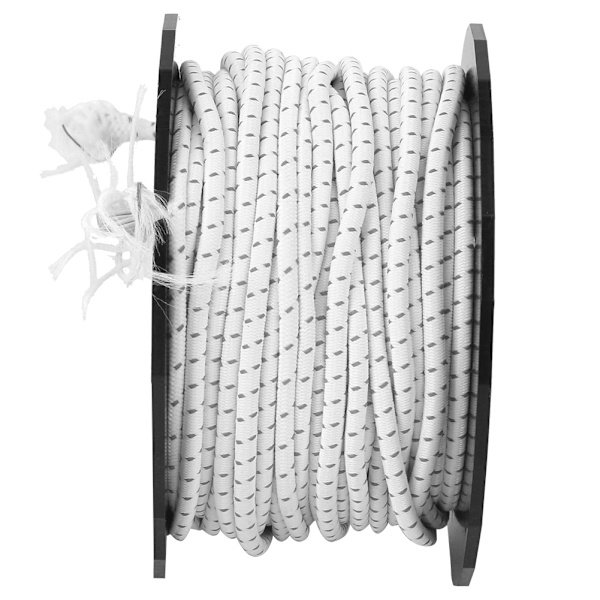 Utendørs Camping Snorre Refleks Camping Telt Tau Latex Elastic Guyline RopeWhite