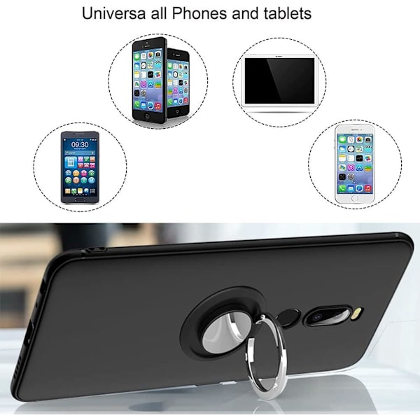 Ring Holder, Ring Telefon Holder, 5 STK Justerbar Mobil Telefon Ring Holder, Ring Holder Smartphone Ring Holder