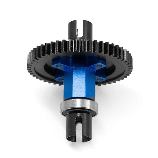 RC Bil 52T Spur Gear Monterad Center Diff tillbehör Blå
