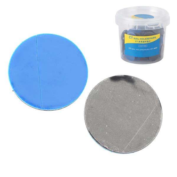 Universal dækreparationsgummiplaster multifunktionelt klæbeværktøj til bilmotorcykel 25 mm diameter 200 stk.