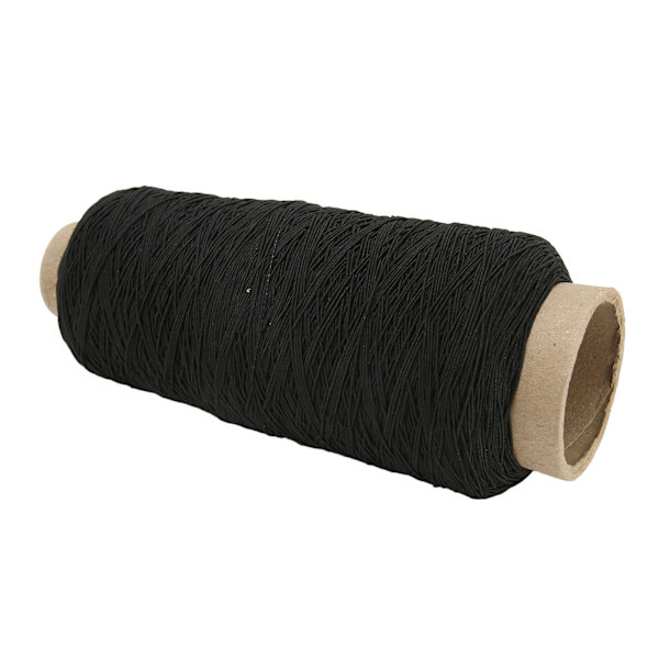 Elastisk snor sort praktisk elastisk tråd til sytråd DIY smykkefremstilling reb armbånd