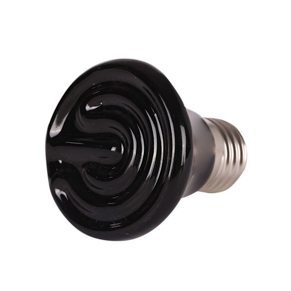 2 stk. krybdyr varmelampe 7x7x6cm kæledyr opvarmning sundhedspleje mini keramisk varmeemitter 220V 100W