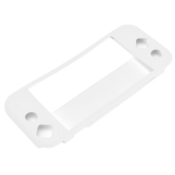 Silikonfodral Skyddande Hylsa Lämplig för Switch för OLED Värdstöd för att Expandera Fäste Vit