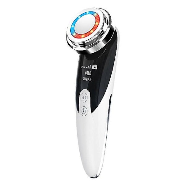 Ansigtsmassager Hudforyngelse Radio Mesoterapi LED Ansigtsløft Skønhed Vibration Rynkefjerner Anti-Aging