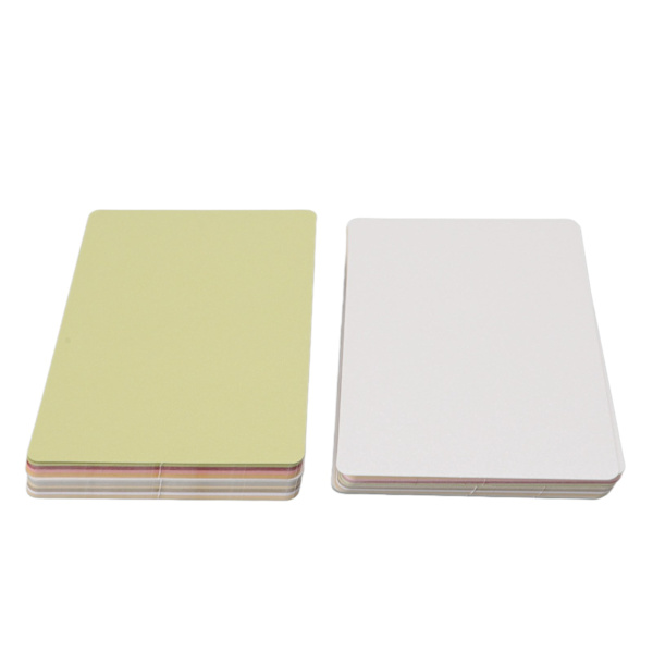 100 kpl helmiäiskartonkia pyöristetyillä kulmilla 15x10CM kova luonnollinen tekstuuri kumileimasinkorttipaperi kutsuja kirjekuoria varten