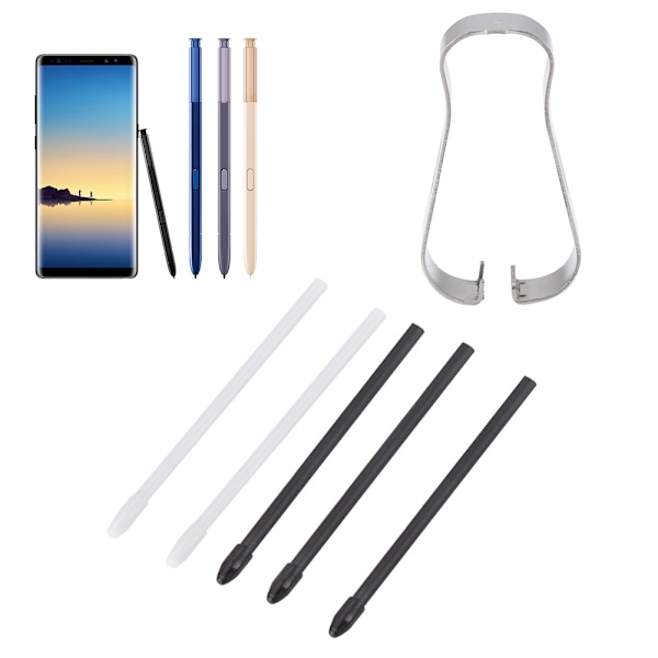Stylus S Pen -kynänkärjet ja työkalusarja Samsung Galaxy Note 8/9 Tab S3/4:lle (Musta)