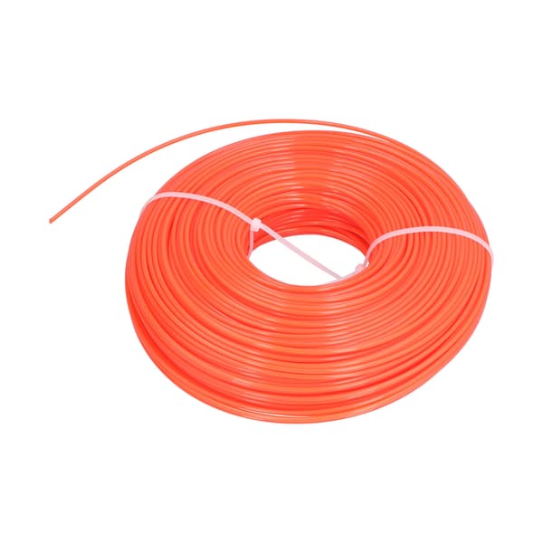 120m Trimmersnor 2.4mm Nylon Rund Græstrimmersnor Reservedel til Have