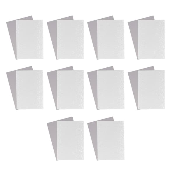 10 sæt blanke puslespil sublimering varmeoverførsel A4 20cmx29cm 120 stk. sæt til gør-det-selv