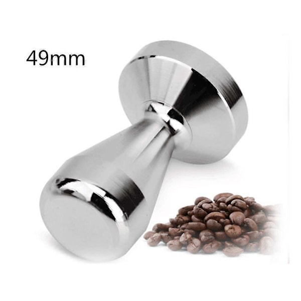 Kaffe Tamper 49mm, Espresso Kaffepresser Rustfrit Stål
