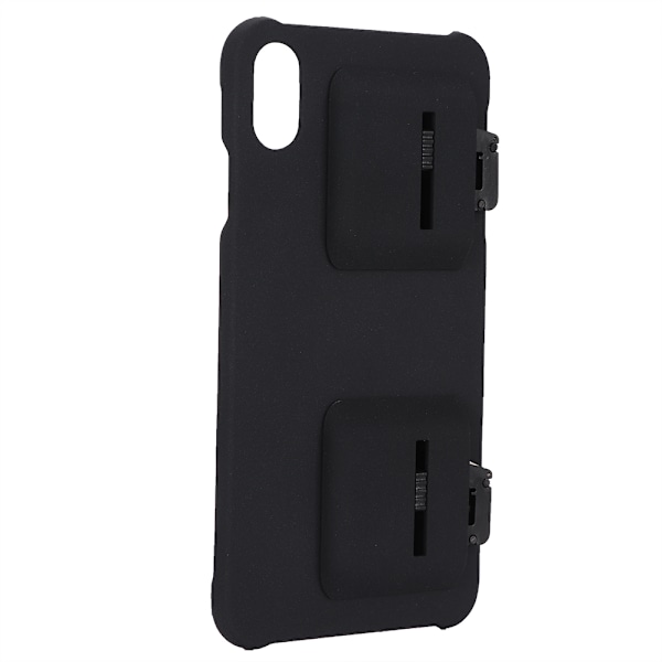 2-i-1 bærbar integreret mobiltelefon etui skal spilhåndtag knap til iPhone XS MAX