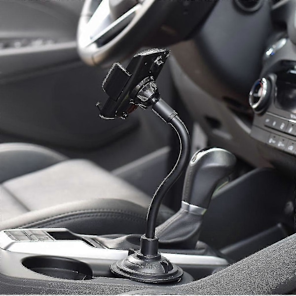 Bil Kopholder Telefonholder med 360 Graders Drejelig Holder Justerbar Bil Mobil_SZXM
